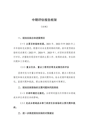 中期评估报告框架.docx