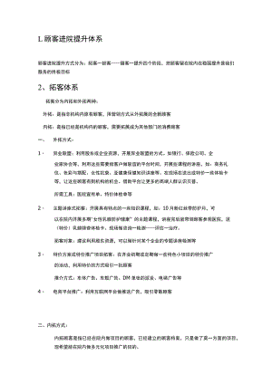 医美整形顾客内营销体系规划.docx