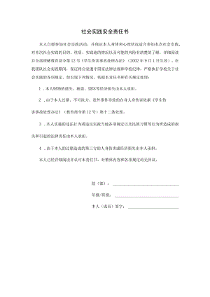 社会实践安全责任书.docx