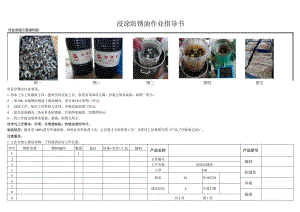 浸油工序作业指导书.docx