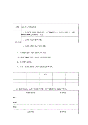 LTE数据配置.docx