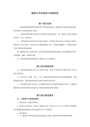 集团公司年度统计报表制度.docx