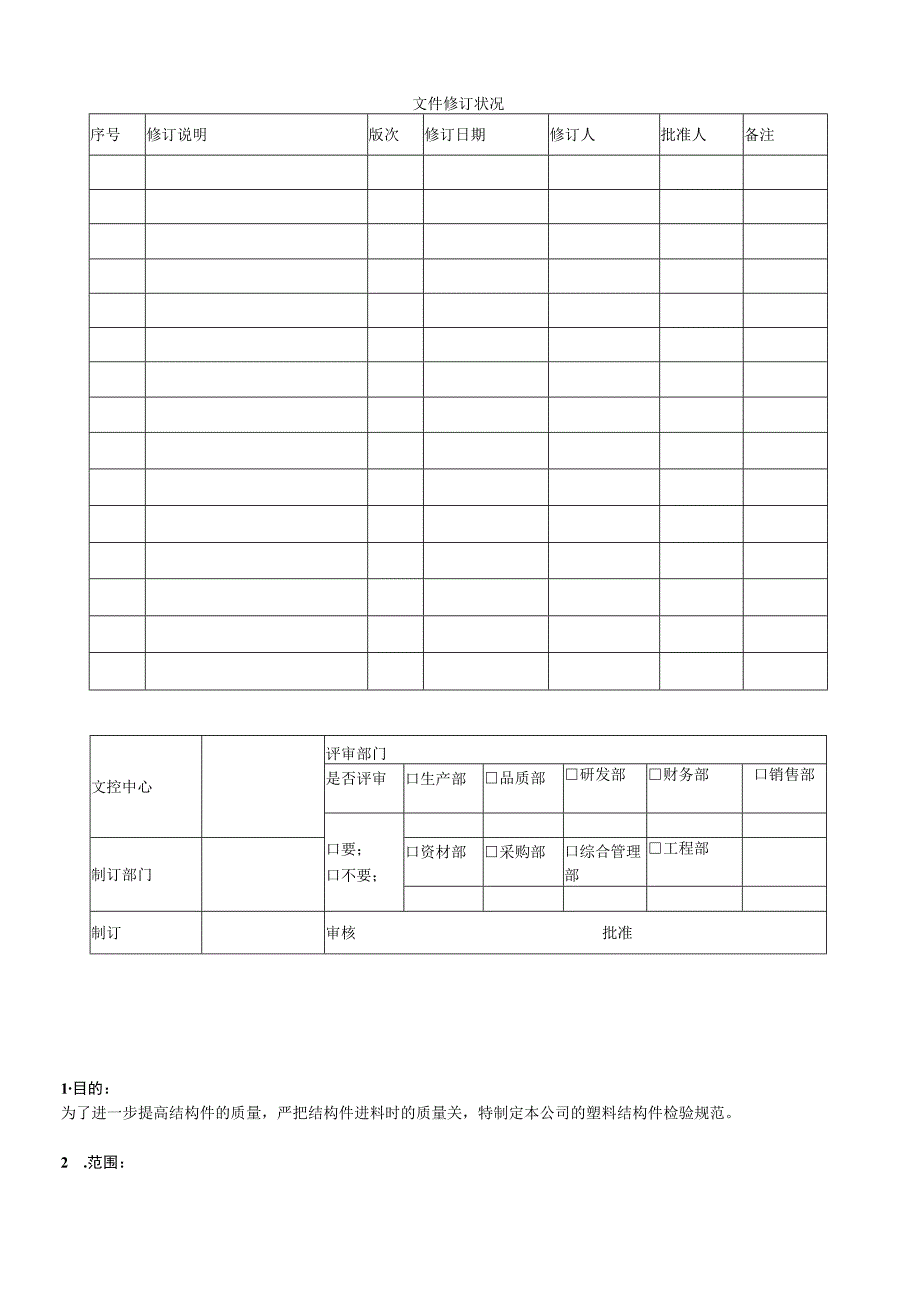 塑胶件进料检验规范.docx_第1页