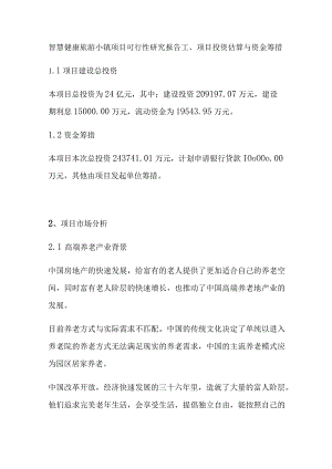 智慧健康旅游小镇项目可行性研究报告全.docx