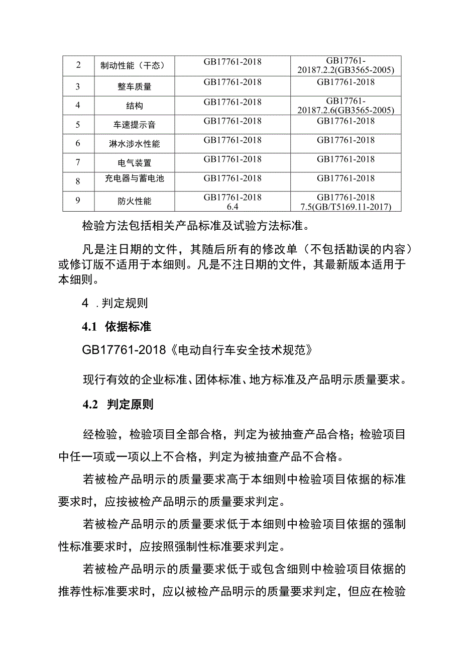 2021年工业品省级监督抽查实施细则(电动自行车).docx_第2页