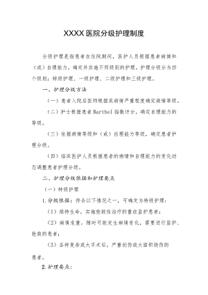 医院分级护理制度.docx