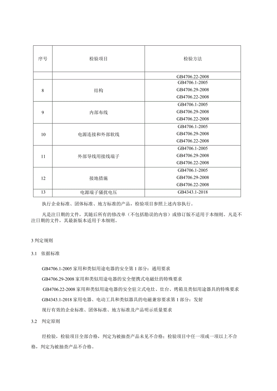 电磁灶产品质量自治区监督抽查实施细则(2021年版).docx_第2页
