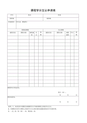 课程学分互认申请表.docx