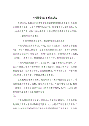 国企案防工作总结.docx