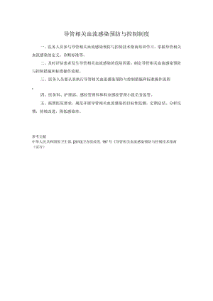 导管相关血流感染预防与控制制度.docx