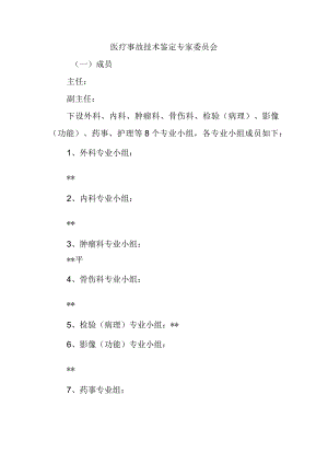医疗事故技术鉴定专家委员会.docx