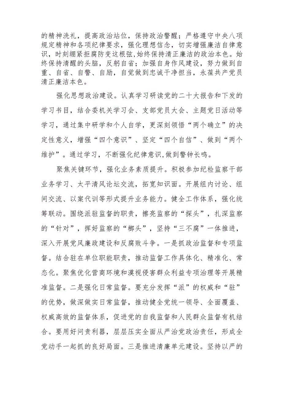 关于2023年纪检监察干部队伍教育整顿活动心得体会十四篇.docx_第3页