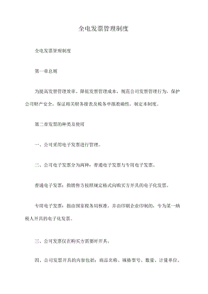 全电发票管理制度.docx