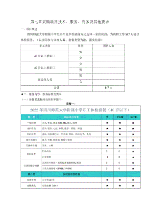 第七章采购项目技术、服务、商务及其他要求.docx