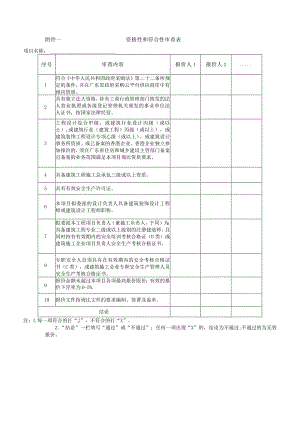 资格性和符合性审查表.docx
