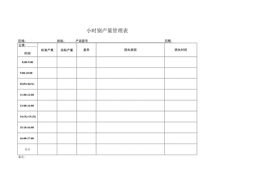 生产计划实绩表.docx_第1页