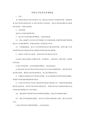 印刷公司电算化管理制度.docx