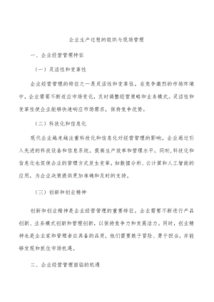 企业生产过程的组织与现场管理.docx