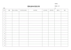 配电室来访登记表.docx