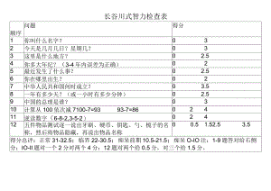 长谷川式智力检查表.docx