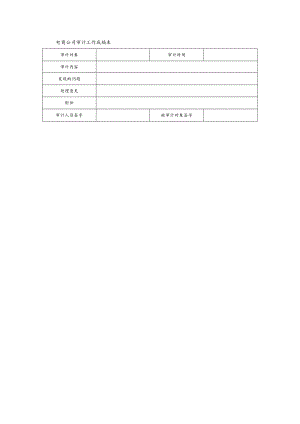 电商公司审计工作底稿表.docx