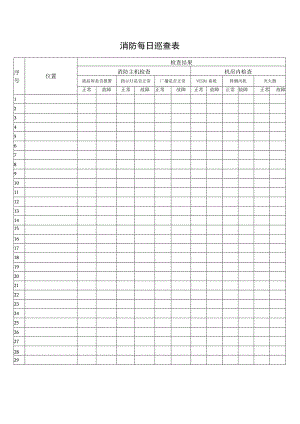 消防每日巡查表.docx