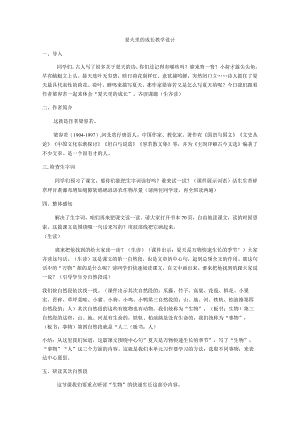 夏天里的成长教学设计.docx