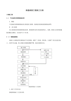 路基路面工程施工方案.docx