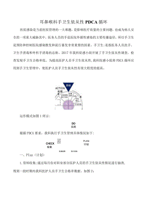 耳鼻喉科手卫生依从性PDCA质量持续改进案例.docx