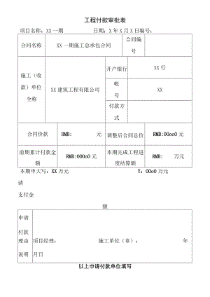 工程付款审批表.docx