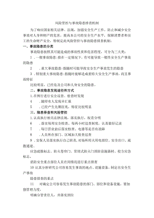 风险管控与事故隐患排查机制.docx