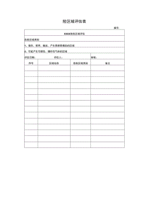 险区域评估表.docx