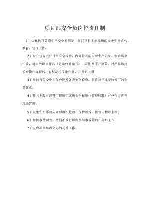 项目部安全员岗位责任制模板范本.docx