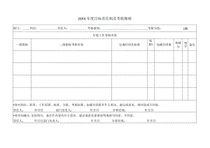 年度目标责任制及考核细则（模板）.docx