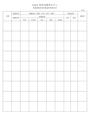 医院消毒供应中心腔镜器械清洗质量监测抽查记录.docx