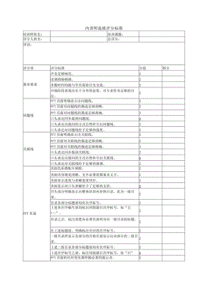 内训师选拔评分标准.docx