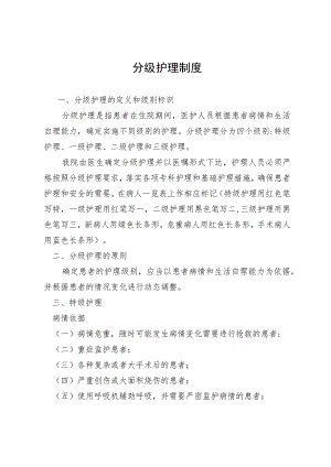 医院分级护理制度.docx