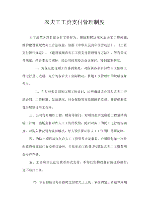 农民工工资支付管理制度.docx