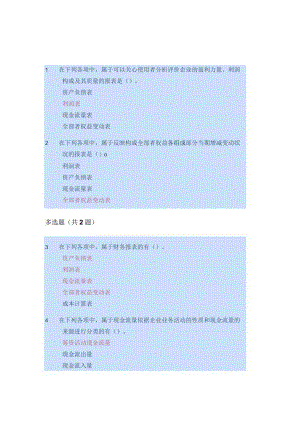 2020会计继续教育财务报表体系框架.docx