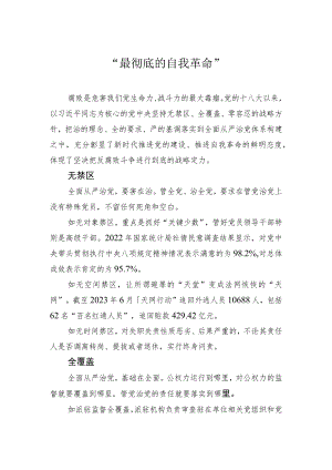 “最彻底的自我革命”.docx