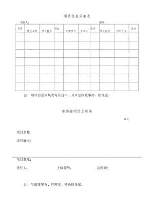 行政类最新表格汇总36页范本.docx