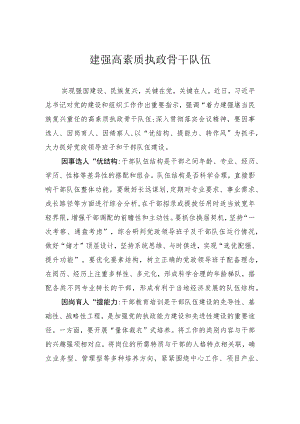 建强高素质执政骨干队伍.docx