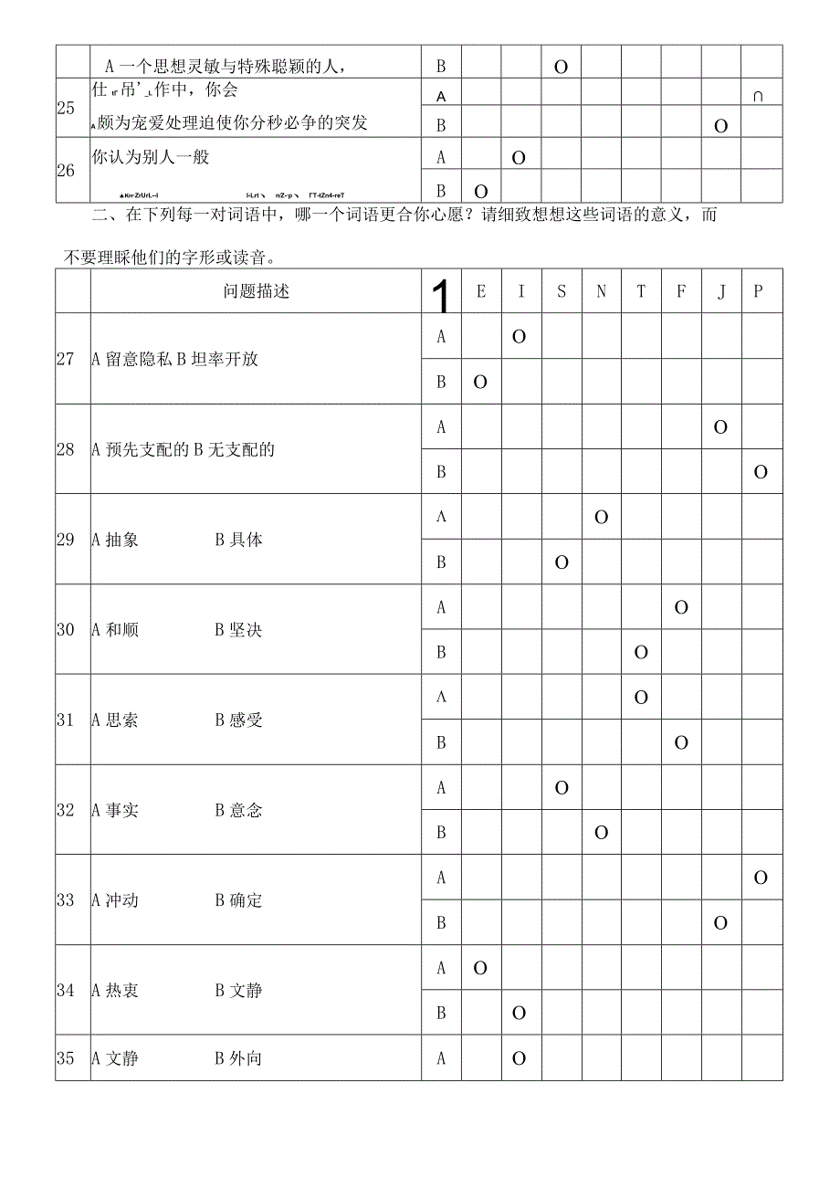 MBTI职业性格测试题(全面-含答案解释).docx_第3页