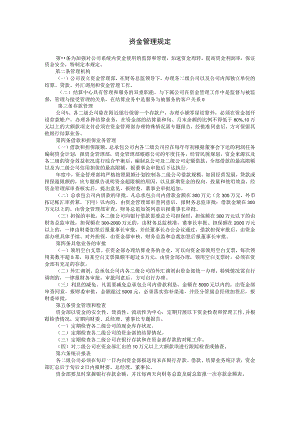 资金管理规定范本.docx