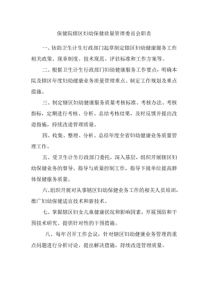 保健院辖区妇幼保健质量管理委员会职责.docx