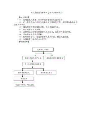 新生儿被盗的护理应急预案及处理流程.docx