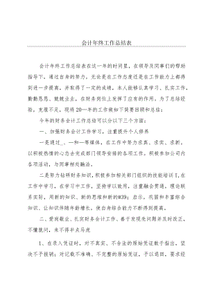 会计年终工作总结表.docx
