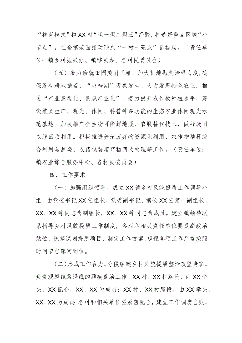 XX镇乡村风貌提质工作方案.docx_第3页
