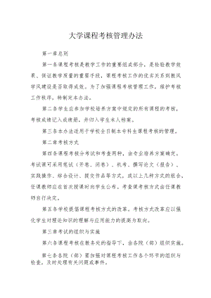 大学课程考核管理办法.docx