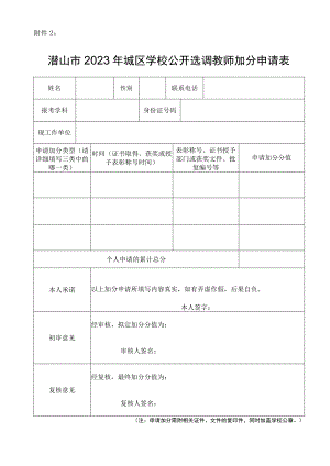 金安区招职中小学教师报名登记表.docx